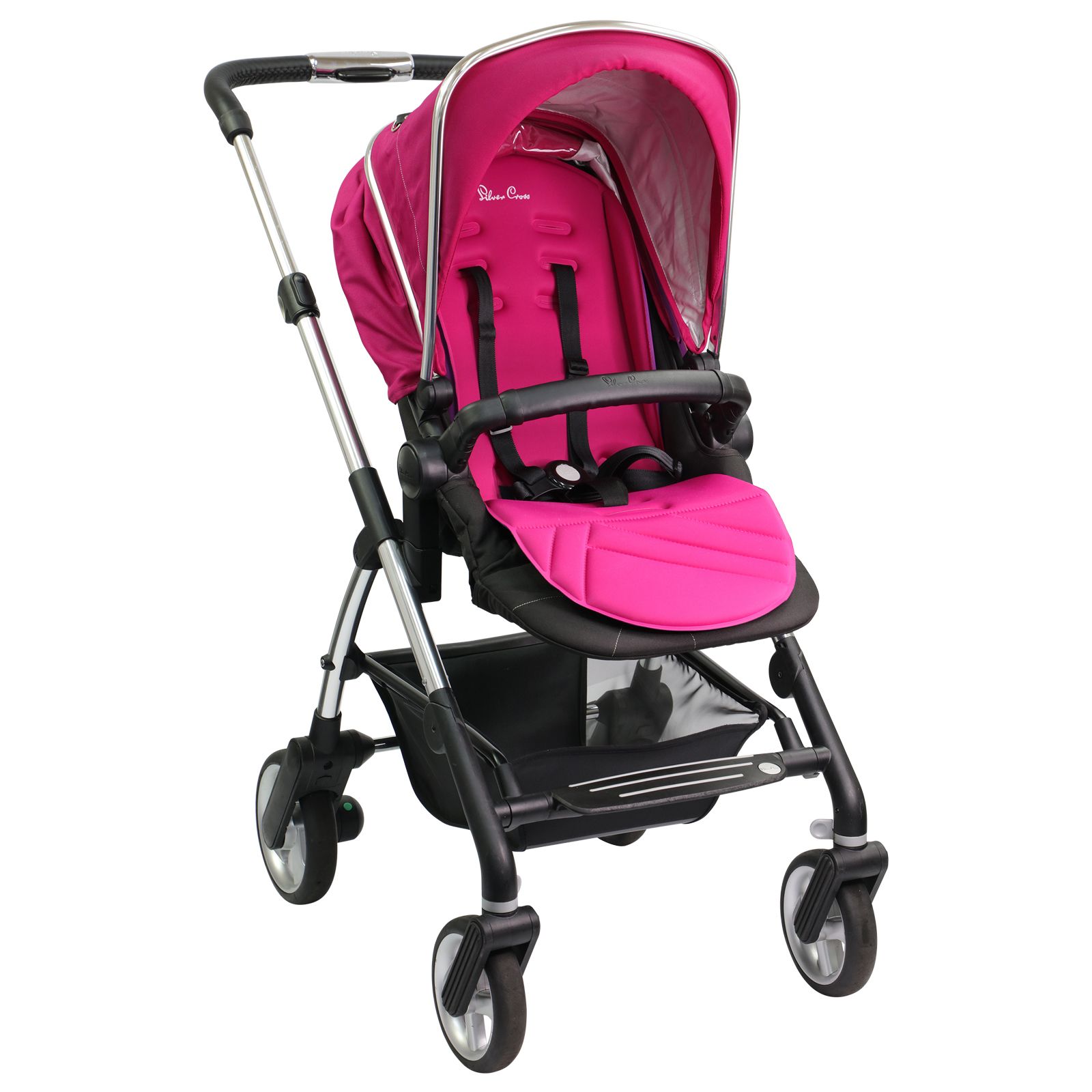 Silver Cross Wayfarer Chassis Seat Carry Cot Raspberry Prams Pushchairs KidX Buy Sell Exchange